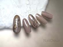 ネイル ドゥ 岡山駅前店(Nail Doux)/奥行きニュアンスネイル