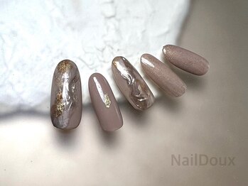 ネイル ドゥ 岡山駅前店(Nail Doux)/奥行きニュアンスネイル