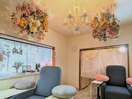 お花に囲まれたsalon♪