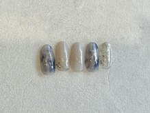 latte.nail【ラテネイル】[富山ネイル/ワンカラー/マグネット/フィルイン/長さだし]/定額デザイン　A