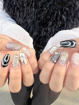 スミス(SMITH)の写真/似合わせ×トレンドで理想以上のネイルへ☆資格保有スタッフが魅力を引き出すデザインをご提案☆