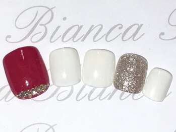 ビアンカ 美浜店(Bianca)/定額フットネイル¥6900
