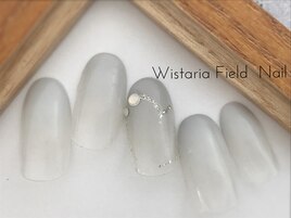 グラデーション　シンプルネイル