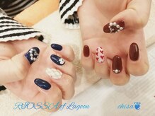 リオッサ オブ ラグーン(RIOSSA of Lagoon)/ツイードネイル×キルティング