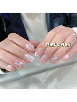 ピンキーネイル(Pinky Nail)/キラキラネイル