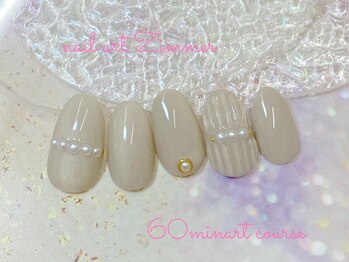 ネイルアート ジマー/60minart/パラジェル/韓国ネイル