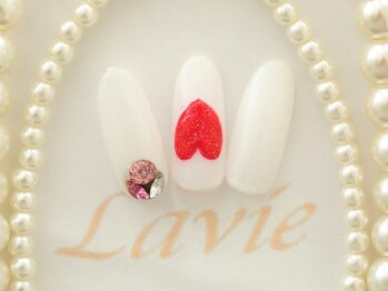 ラヴィネイル 京都駅前店 クレア(La Vie Nail claire)の写真/【ヨドバシすぐ】持ち込みデザインプラン¥6500♪ストーン付け放題で貴女の好きなデザインを詰め込んで♪