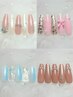 【定額デザインBコース¥5980】オフ無料☆毎月NEWデザイン♪カラー変更OK！