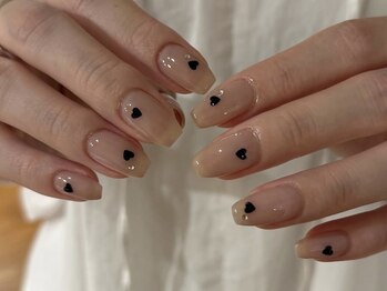 ハイム バイ トレンチ(Heim by trench)の写真/ショートネイル派のあなたにオススメ☆ちび爪・丸爪もかあなたの理想を叶えてかわいくお仕上げ◎