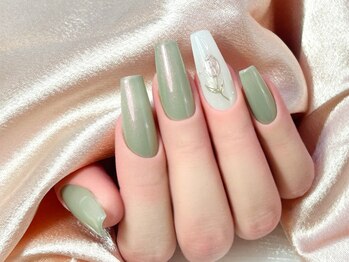 サロン ド オーヴ(salon de Orbe)の写真/《フィルイン》1ヶ月に1回変わる可愛い定額アート★季節に合わせたカラーやデザインも◎