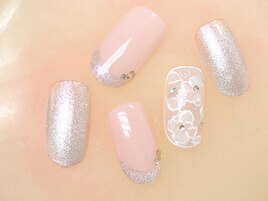 定額B ¥6500レースフラワー