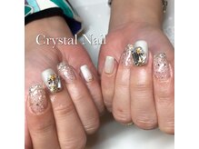 クリスタルネイル ボンベルタ橘店(CRYSTAL NAIL)/ビジューネイル