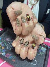 ネイルサロン エムアンドエヌ(nail salon m&n)/ブランドロゴネイル！！！