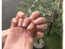 ストーリーアイラッシュアンドネイル(Story)/夏フレンチ★