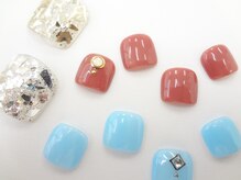 ネイルサロン クイール 小山店(NAIL SALON QUILL)/ラメ×乱切りホログラム