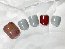 ベアー(Bare)/ボルドーニット