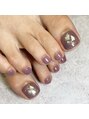 ネイルアヴァンス イオンモール和歌山店(Nail AVANCE.) 大人ニュアンスフットネイル
