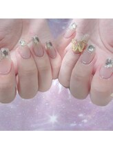 ルーミー アンド コー(Roomy&co.)/蝶々ネイル