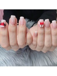 お任せクリスマスネイル