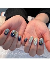 リオッサ オブ ラグーン(RIOSSA of Lagoon)/ワンホンネイル×ラメグラ