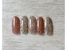 ニアウネイル(niau nail.)/紫陽花ニュアンスネイル
