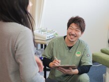 整骨院がじゅまる堂/カウンセリングで状態を確認☆
