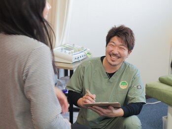 整骨院がじゅまる堂/カウンセリングで状態を確認☆