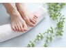 【つるすべ素足】フットジェルオフ+甘皮&角質ケア　7700円→6500円