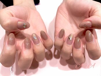 アイラッシュサロン エーアンドエー(eyelash salon A&A)の写真/【最旬デザインを多数ご用意◎】毎月変わる定額ネイルがオススメ☆貴方のお気に入りデザインを見つけよう♪