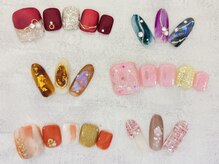 ネイルエイム(Nail eim)の雰囲気（ハンドフット同時14560円☆フットデザインネイル7980円☆）