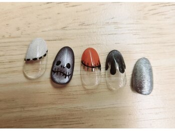 ループスネイルスペース 日吉店(Loops Nail Space)/10月定番ハロウィーンネイル