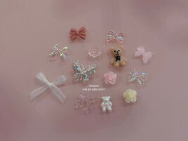 かわいいネイルパーツ.*。