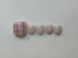 ピンクチェックガーリー春¥8500