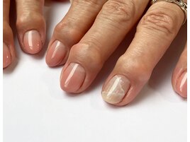 大理石風ネイル