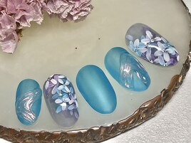 マット紫陽花　￥9150