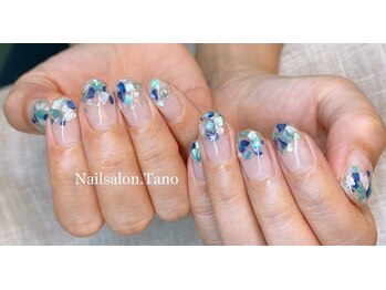 ネイルサロン タノ(Tano)/シェルがキラキラ～