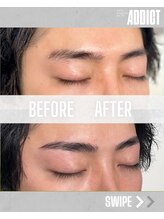 アディクト 恵比寿本店(ADDICT)/眉毛BA[池袋/眉毛サロン/メンズ]
