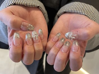 プラス ファースト(Plus 1st)/ラメグラデーションby ninomiya