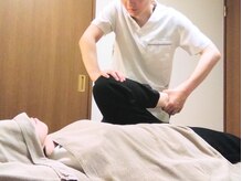 リラクゼーションスペース/骨盤周りのストレッチ