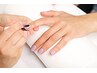 〈handポリッシュ〉肌映えマニキュアコース　美爪ハンドケア付き
