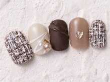 アイネイルズ 横浜WEST店(I-nails)/バレンタインツイード9480円