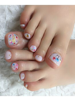 ネイル シスター(nail sister)/押し花風ART