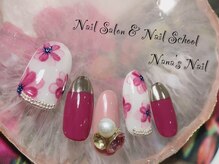 ナナズネイル 西小倉店(NANA's Nail)/秋のフラワーアート