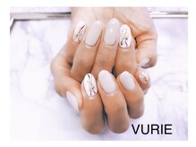 ヴリエ 小作店(VURIE)/ニュアンス／ミラーネイル