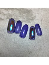 ネイルサロンクリアヴィラ(nail salon clear villa)/simple design ￥7990