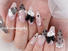 エピラ(epila)/ブラック×バラ