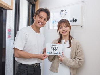 ホワイトニングカフェ 岡崎店(WhiteningCafe)の写真/【当日予約OK】全メニュー男性のご利用可能♪口臭ケアや歯の黄ばみ改善にも◎