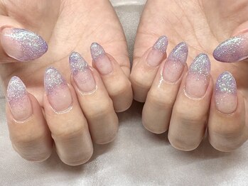 ビー 松本店(Be.. .)/ラメグラデーション