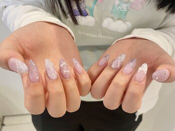 プラス ファースト(Plus 1st)/チェックネイル♪ by ninomiya