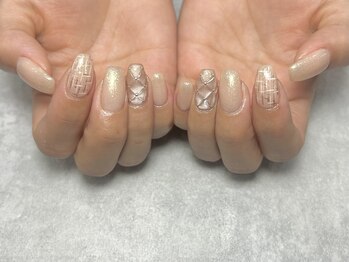 08ネイル(08 nail&school)/冬定番☆キルティング